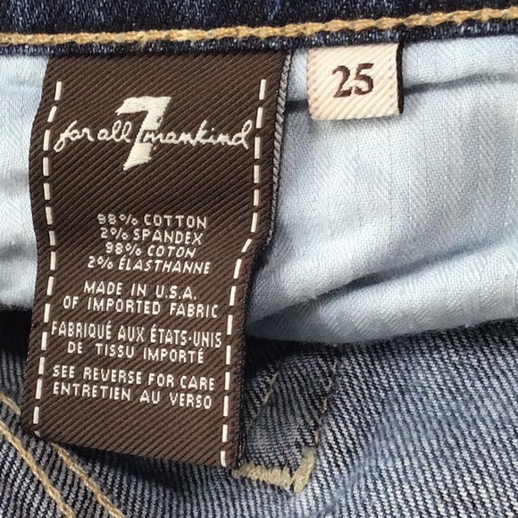 7 For All Mankind Josefina Buttonfly 25 - Picture 6 of 7